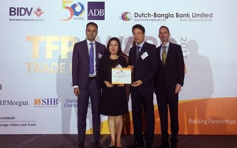 ADB again names BIDV as Vietnam’s leading partner bank