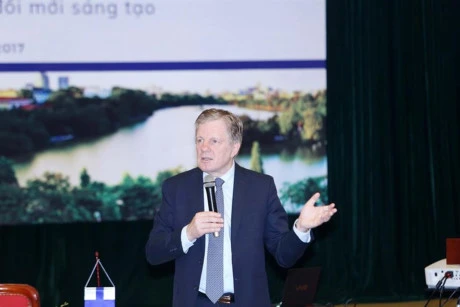 Former Finnish PM talks innovation-based economic development