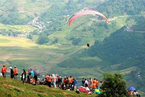 Over 100 pilots join paragliding festival in Yen Bai