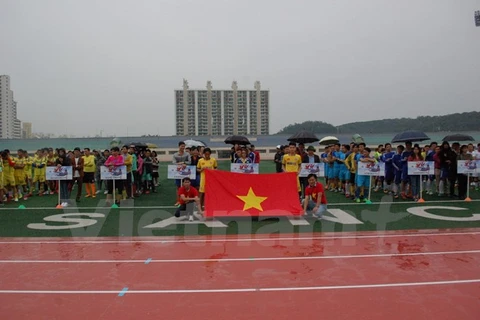 Football tournament in RoK raises fund for poor students