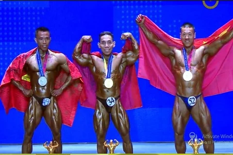 Vietnam has gold at world bodybuilding championships