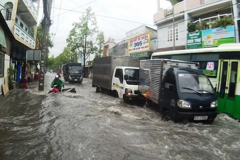 Flood warning system installed in HCM City