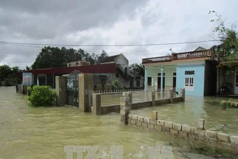 Floods cause heavy damage in central Thanh Hoa province