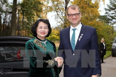 Finnish PM affirms wish to boost multi-dimensional ties with Vietnam 