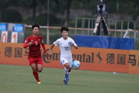Vietnam loses 0-5 to RoK at AFC U19 women’s champs