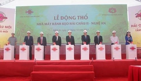 Ground broken for 16 million USD candy factory in Nghe An