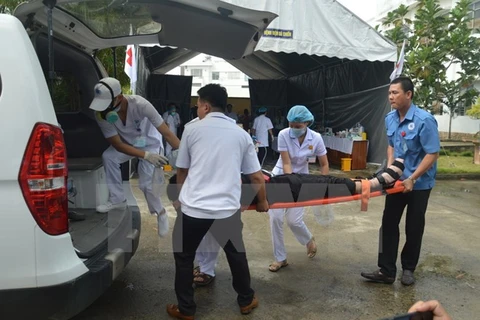 APEC 2017: Da Nang holds emergency responding drill
