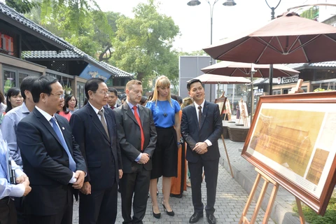 Exhibition features French architecture in Hanoi