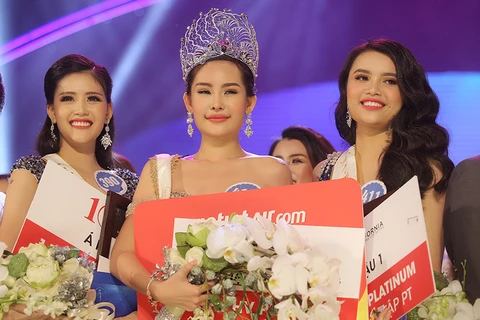 Le Au Ngan Anh crowned Miss Ocean Vietnam 2017