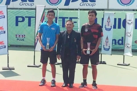 Vietnamese tennis player wins title in Thailand