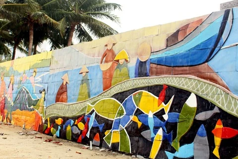 Street art livens up APEC week