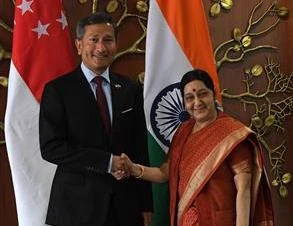 Singapore, India enhance bilateral ties