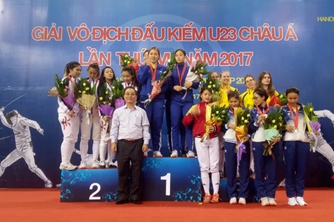Vietnam ranks third at Asian U23 Fencing Championships
