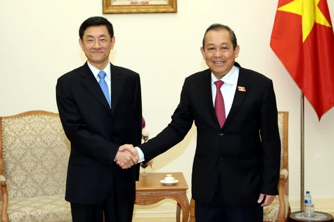 Deputy PM receives Chinese deputy minister of state security