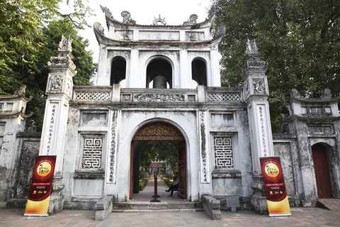 Thu Vong Nguyet exhibition opens at Temple of Literature