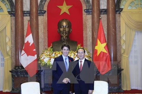 President hails Canadian Prime Minister’s visit to Vietnam
