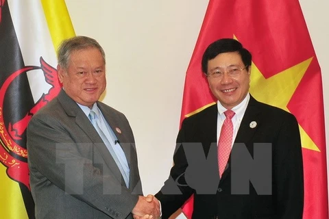 Deputy PM Pham Binh Minh meets Brunei Minister