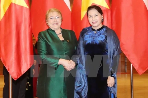 NA Chairwoman hosts Chilean President