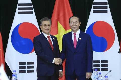 APEC 2017: President Tran Dai Quang meets with RoK President