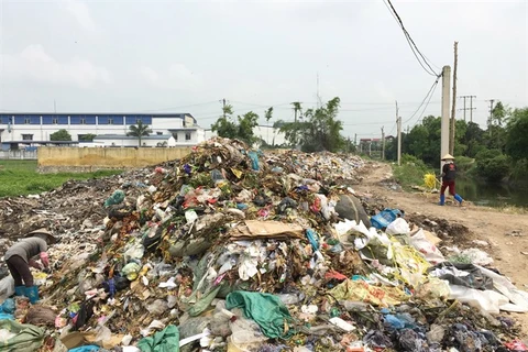 Domestic rubbish keeps piling up