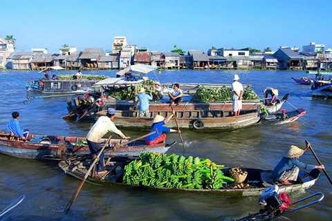 Floating markets in south-west Vietnam a sight to behold