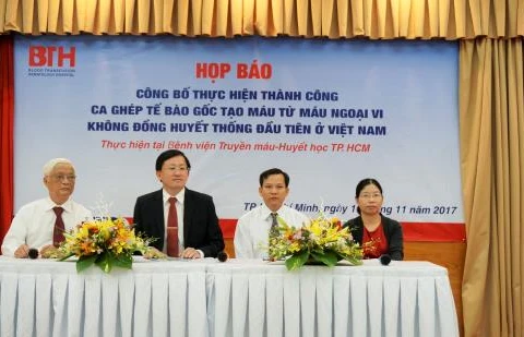 Vietnam succeeds in first peripheral blood stem cells transplant