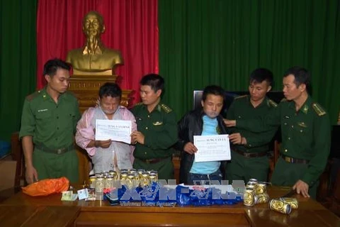 Drug traffickers arrested in central Thanh Hoa province 