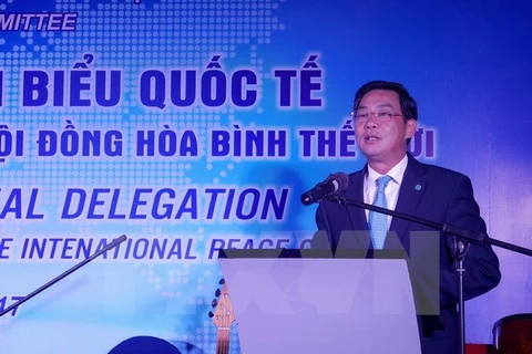 Hanoi authorities meets World Peace Council delegation
