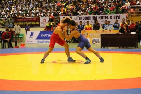 Southeast Asia wrestling championship opens in Bac Ninh