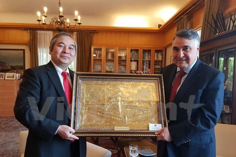 Ambassador presented with Grand Cross Order of Merit of Chile 