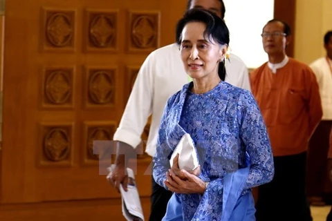 Myanmar State Counsellor Suu Kyi to visit China