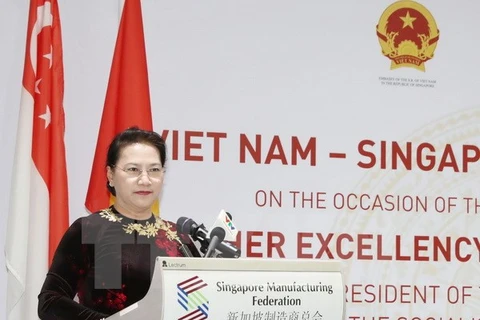 Vietnam encourages Singaporean investments: NA Chairwoman 