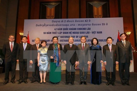 Embassy marks 42nd National Day of Laos, Vietnam-Laos ties