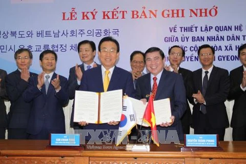 Ho Chi Minh City, RoK province establish ties 