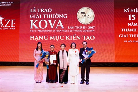 KOVA Prize 2017 honours groups, individuals in applied science 
