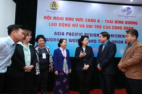 Regional conference highlight female labourers, trade union’s role