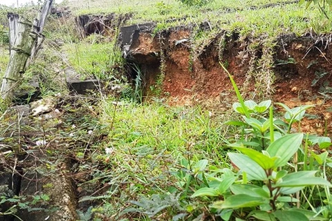 Erosion risk in central Quang Tri province 