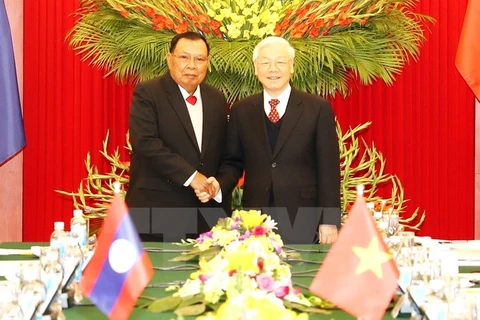 Vietnamese, Lao leaders emphasise special relations