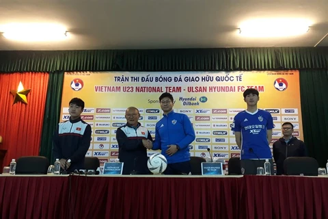 U23s to test their skills at friendly match against Ulsan Hyundai