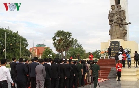 Vietnamese fallen soldiers commemorated in Cambodia