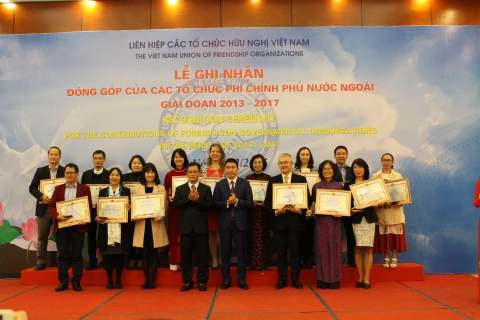 NGOs honoured for contributions to Vietnam’s poverty reduction