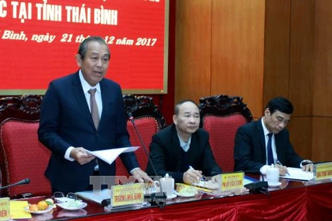 Thai Binh urged to focus on socio-economic development 
