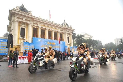 Year of Traffic Safety 2018 launched in Hanoi, Ho Chi Minh City 
