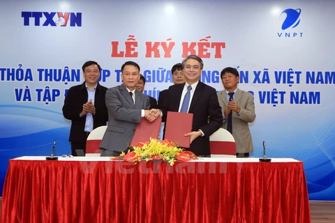 Vietnam News Agency signs cooperation agreement with telecom group