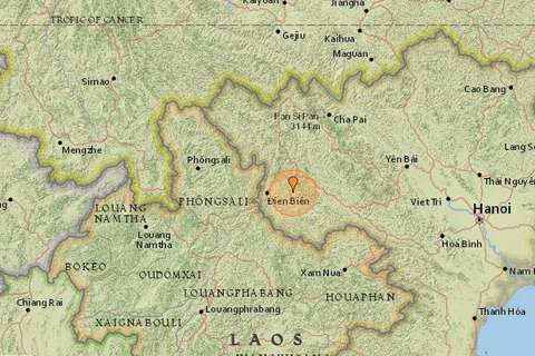 3.9-magnitude earthquake hits Dien Bien early morning
