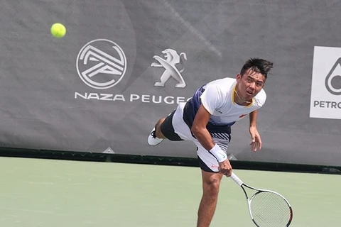 Top tennis player knocked out of Hong Kong tourney
