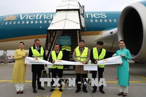 Vietnam Airlines uses Airbus A350 on route to Germany