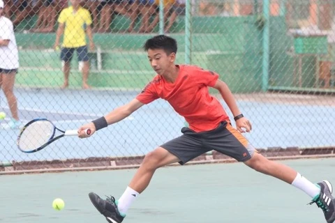 Uy, Thien grab double title at Asia U14 tennis event