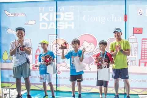 Kids’ Dash marathon attracts 220 participants