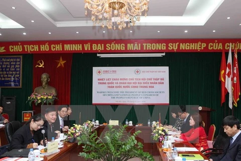 Vietnam, China Red Cross Societies intensify cooperation 
